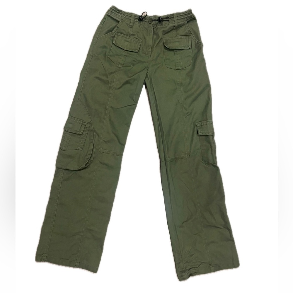 Green Kim Cargo Pants 
PacSun/Brandy Melville